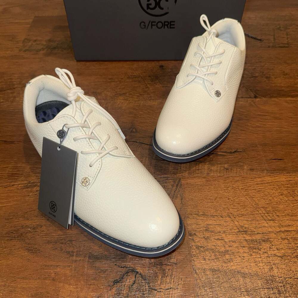 G/FORE Collection Gallivanter Pebble Leather Golf Shoes Size 8.5